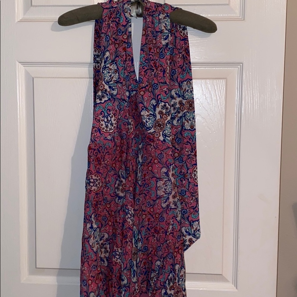 Backless blouse